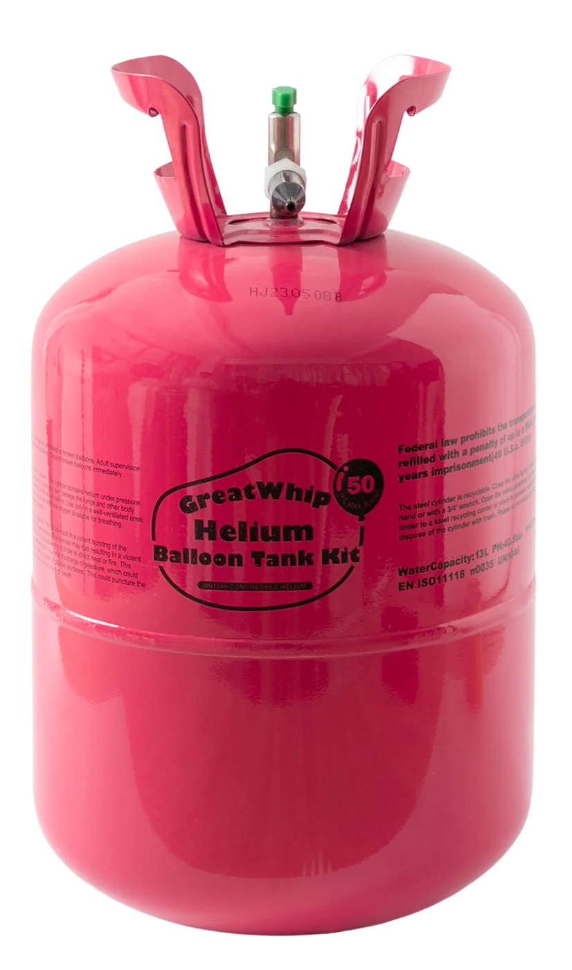 GreatWhip 13L helium tank