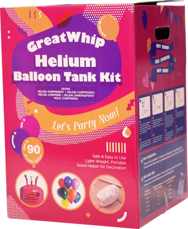 22 L GreatWhip printed retail box